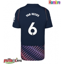 Camiseta Tottenham Hotspur Jan Paul van Hecke #6 Visitante Equipación 2026-27 manga corta